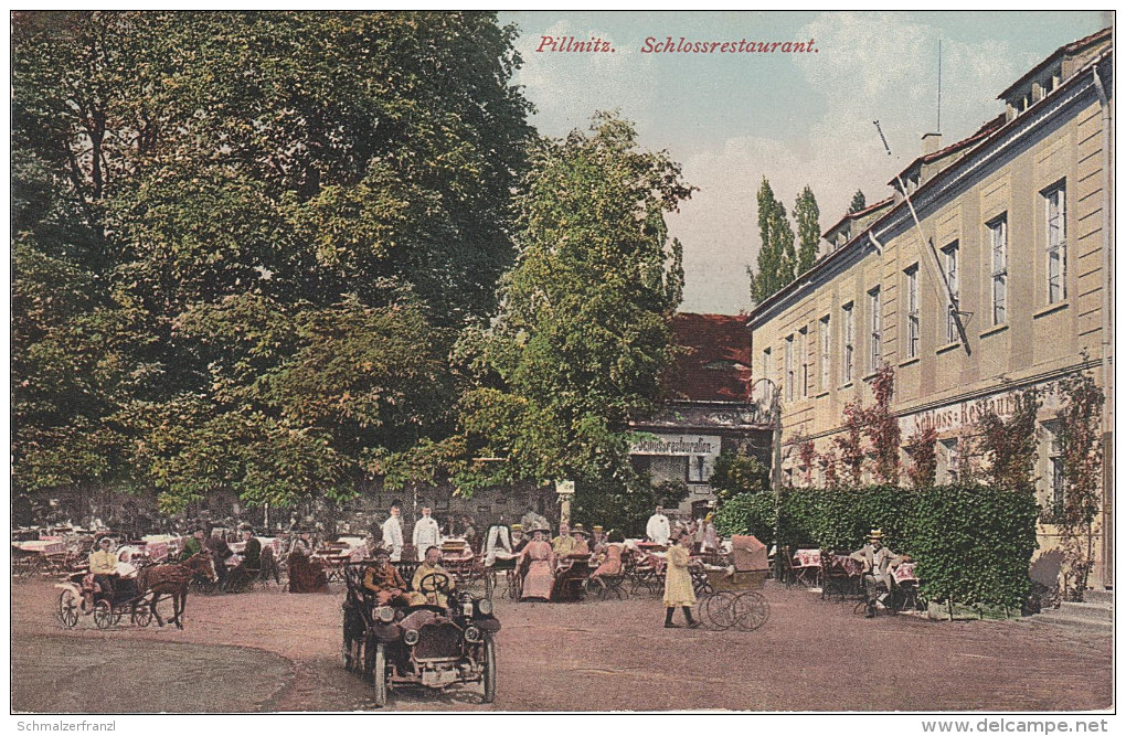 AK Pillnitz Schloss Restaurant Bei Dresden Niederpoyritz Laubegast Loschwitz Kleinzschachwitz Graupa Pirna Hosterwitz - Pillnitz