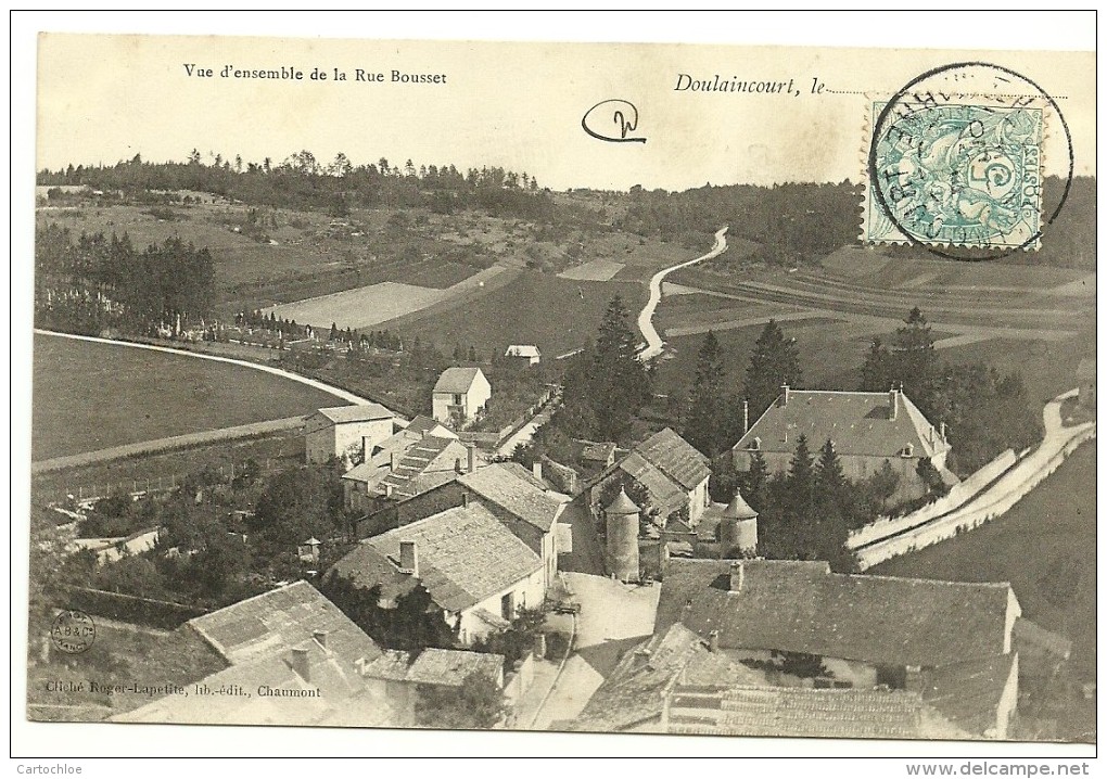 DOULAINCOURT-vue D'ensemble De La Rue Bousset - Doulaincourt