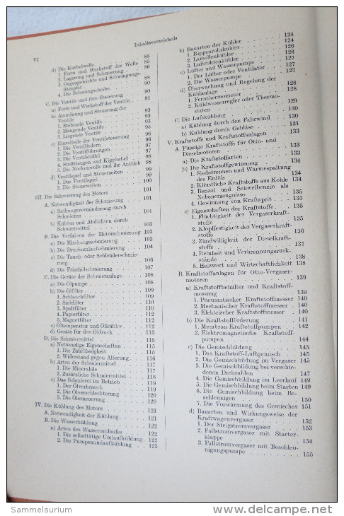 H.Trzebiatowsky "Die Kraftfahrzeuge Und Ihre Instandhaltung" Lehr- Und Nachschlagebuch Mit 1171 Seiten, Von 1957 - Técnico