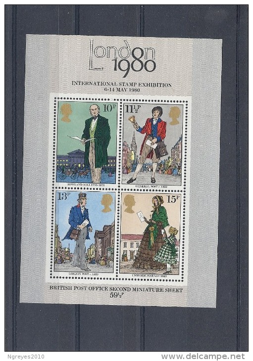 140013986  G.B.  YVERT  HB  Nº  2  **/MNH - Blocks & Miniature Sheets