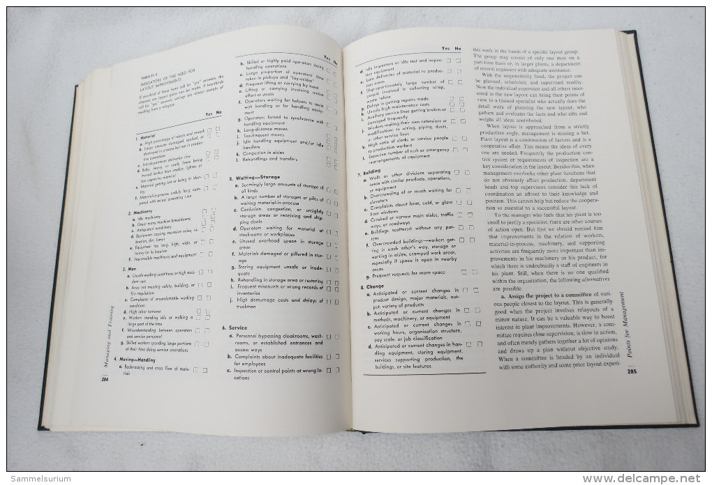 Richard Muther "Practical Plant Layout" Erstausgabe Von 1955 - Nature