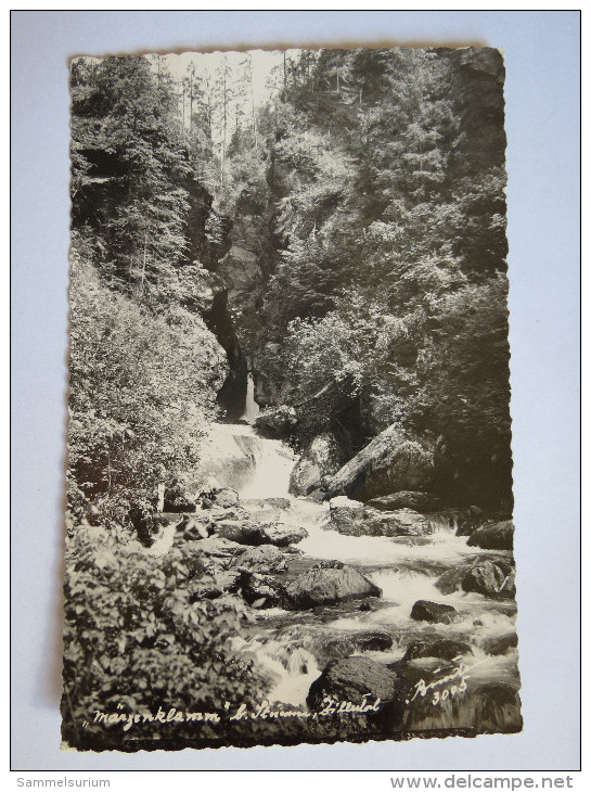 (4/8/26) AK "Märzenklamm" Zillertal, Tirol - Zillertal