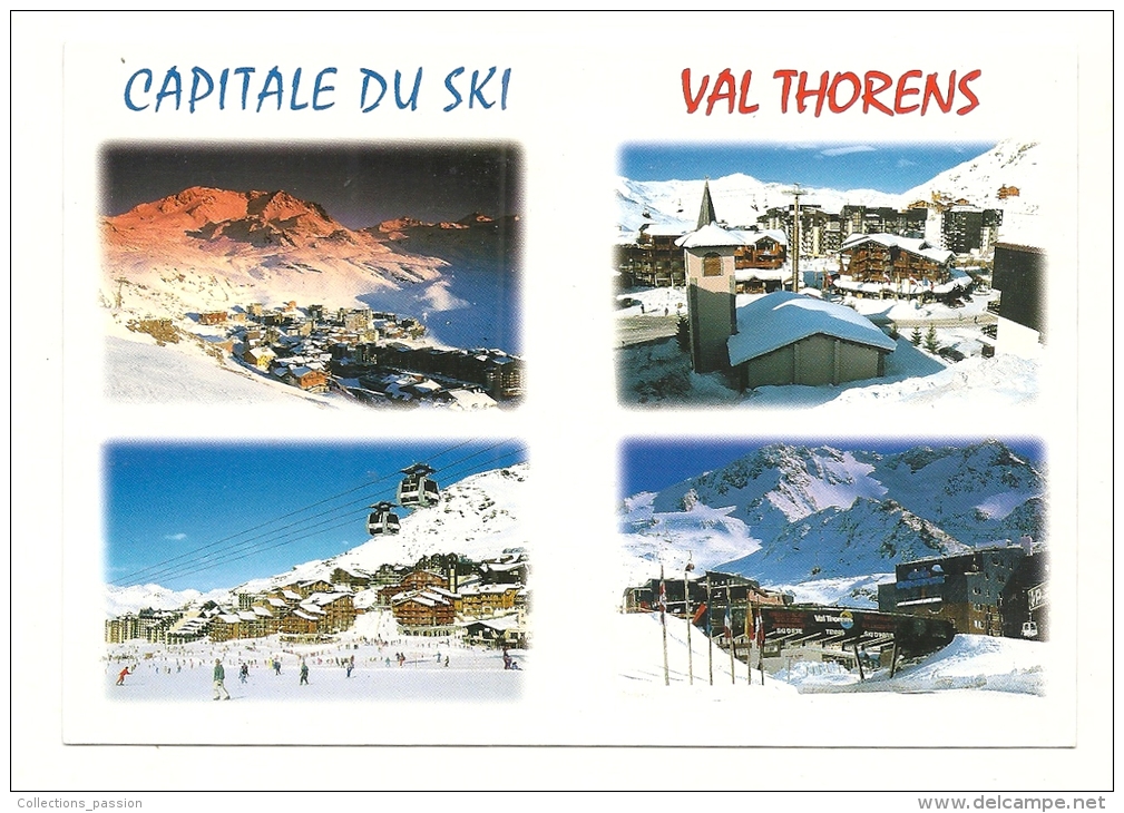 Cp, 73, Val Thorens, Multi-Vues, écrite - Val Thorens