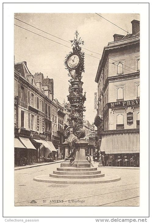 Cp, 80, Amiens, L'Horloge - Amiens