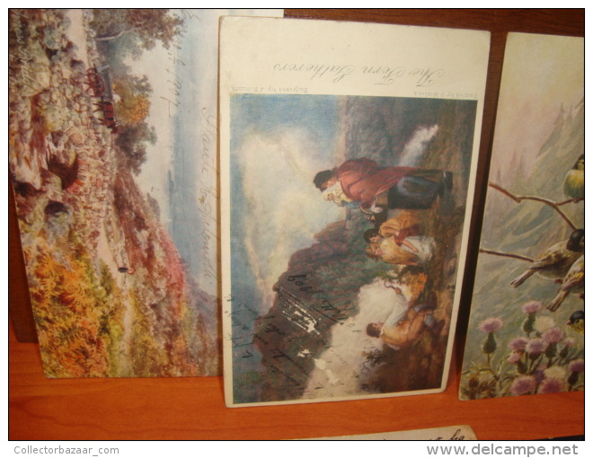 6 Different Raphael Tuck &amp; Sons Oilette Carte Postale  Postcards Cpa Ak Old Ca 1900  (pumaro) - Tuck, Raphael