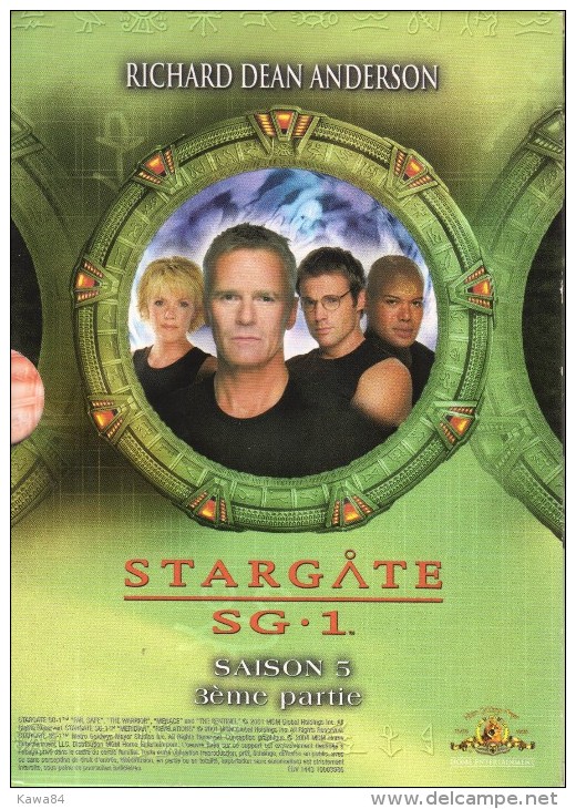 D-V-D Richard Dean Anderson " Stargate SG.1 "