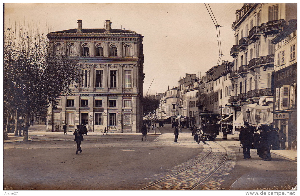 CPA - 06 - CANNES - Hôtel De Ville - Central Octroi - Carte Photo - RARE !!!!! - Cannes