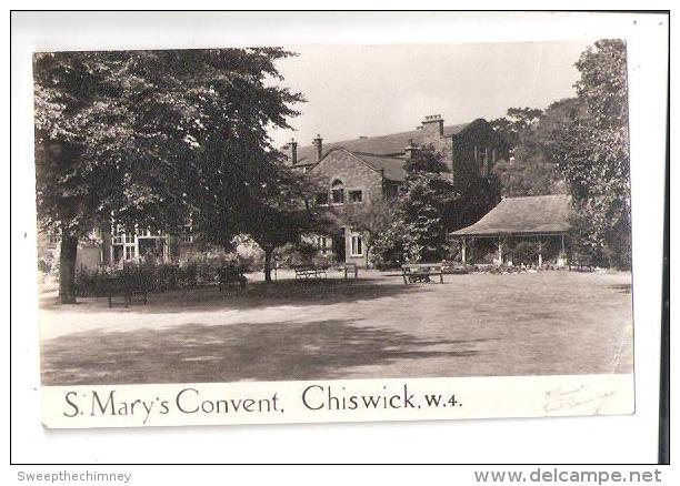 RP St. Mary's Convent  Chiswick  W4 BY CONNOLD EAST GRINSTEAD UNUSED - Middlesex