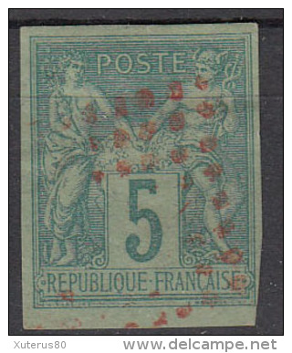 #65# COLONIES GENERALES N° 31 Oblitéré Losange De Points Rouges (Réunion) - Sage