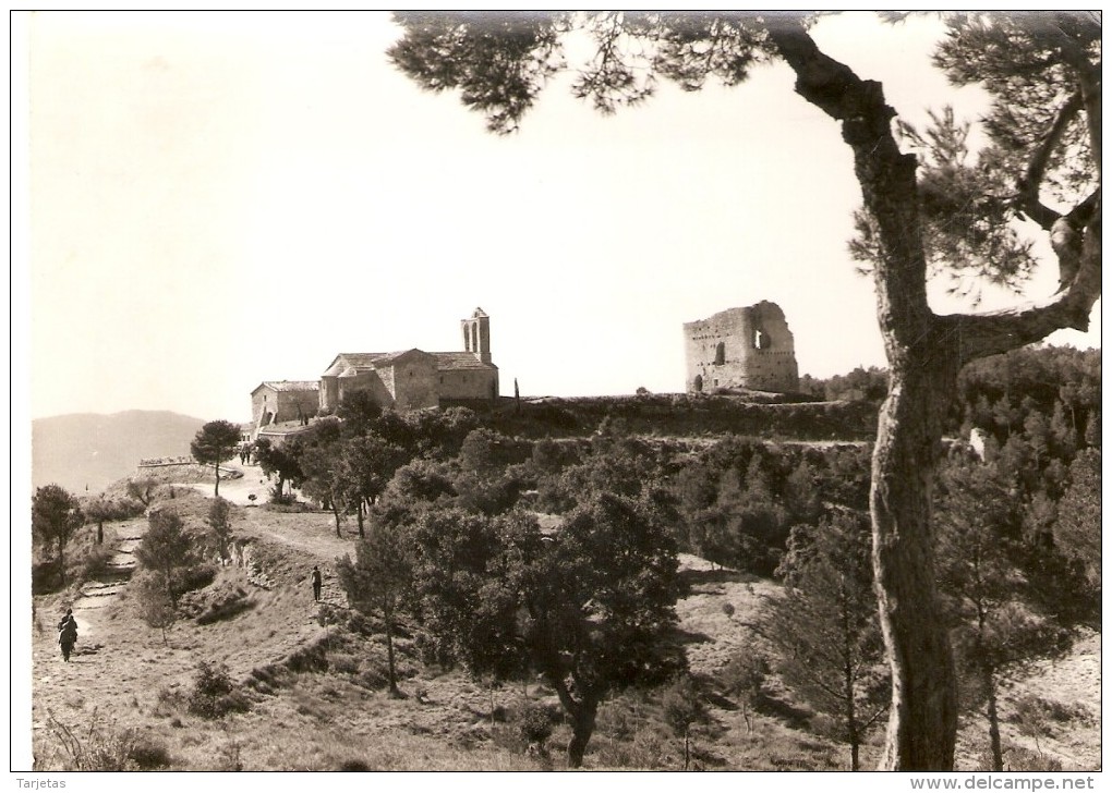 POSTAL DE UNA VISTA DE LA TOSSA DE MONTBUI EN IGUALADA (FOTO SOLE) - Barcelona