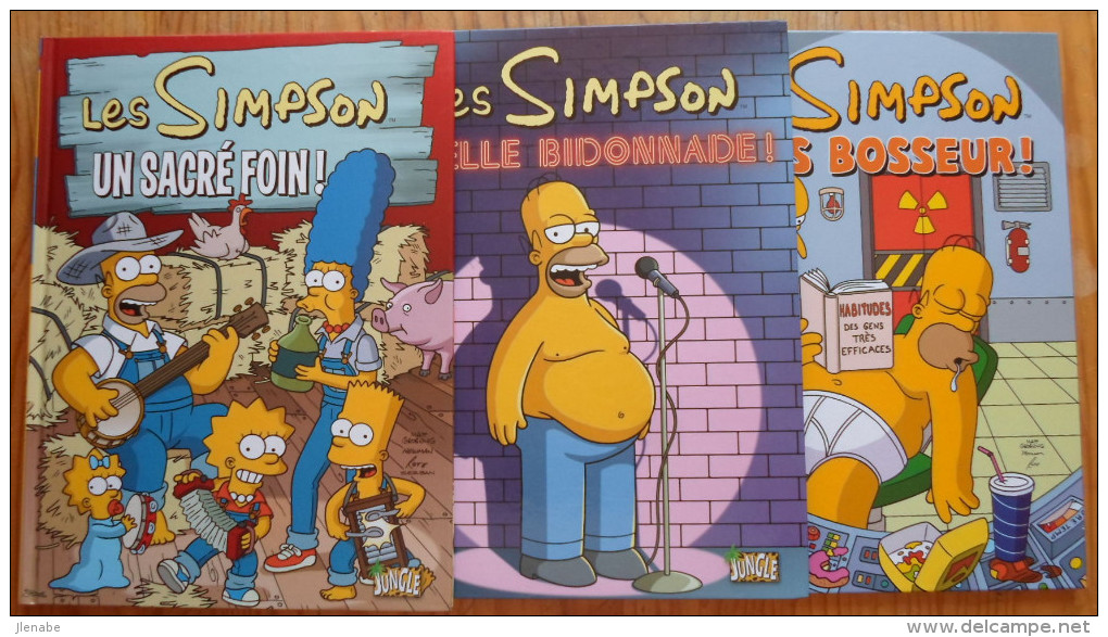 Simpson ( Les ) Lot Des N° 2 3 & 8 - Loten Van Stripverhalen