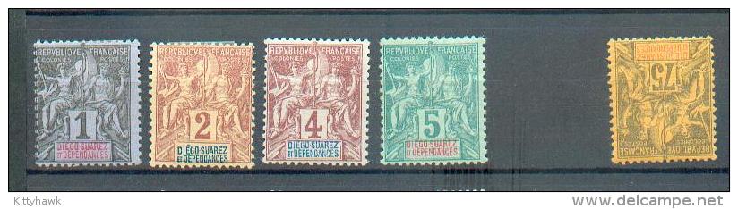 DS 80 - YT 25*CC-26*CC-27*CC-28*-36* CC(un Infime Aminci) - Unused Stamps