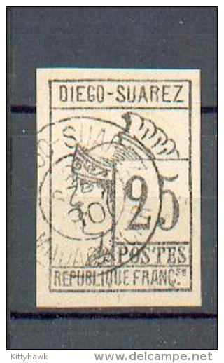 DS 83 - YT 9 Obli - Le Timbre N'est Pas Signé - Used Stamps