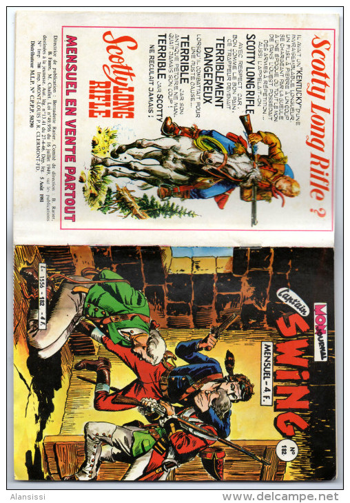 Capitaine SWING  N° 182 1981 Bon état 132 PAGES - Autre Magazines