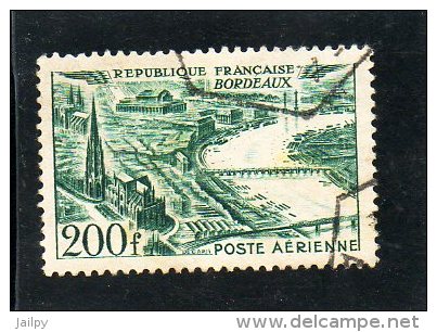 FRANCE     200 F    1949     Y&T: PA 25       Oblitéré - Autres & Non Classés