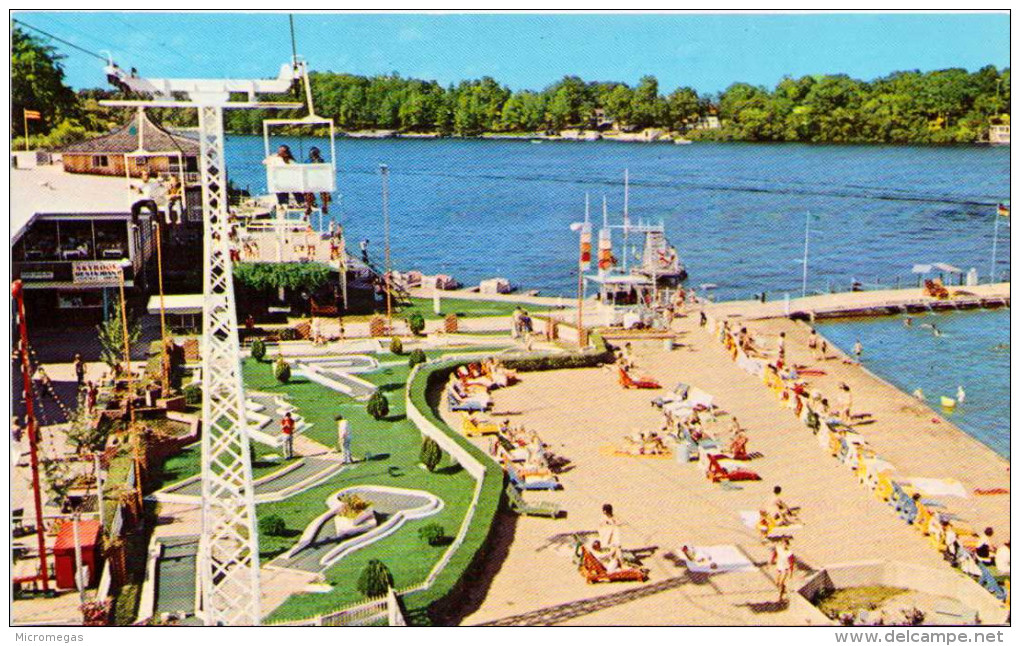 Indiana Beach - Lake Shafer - Monticello, Indiana - Autres & Non Classés