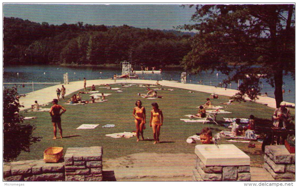 Bathing Beach At Big Ridge State Park Near Knoxville, Tennessee - Knoxville