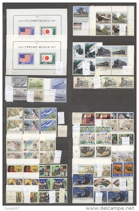 Japan 1955/97 Ryukyu Islands 1966/67 Lot, Collections, 99% MNH AL.001 - Colecciones & Series