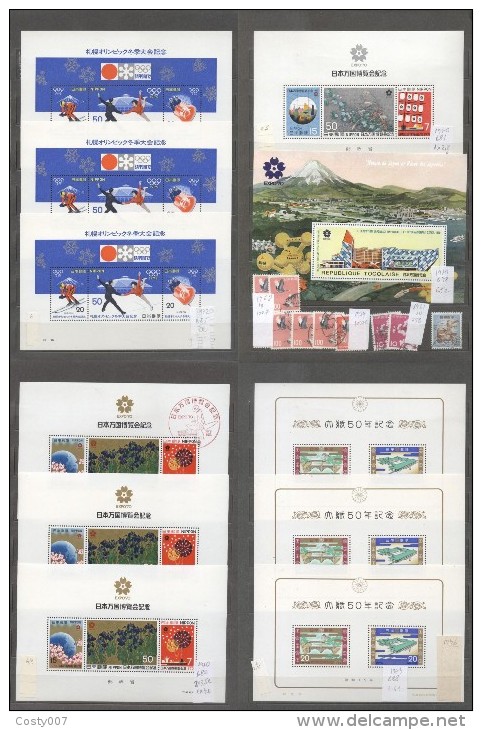 Japan 1955/97 Ryukyu Islands 1966/67 Lot, Collections, 99% MNH AL.001 - Colecciones & Series