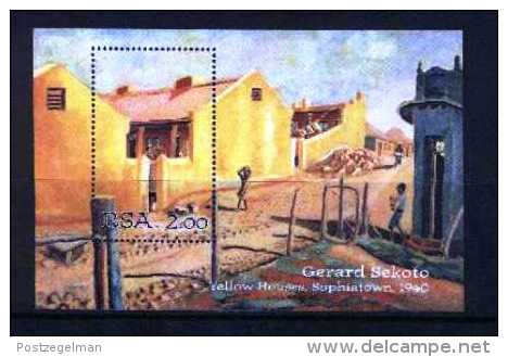 SOUTH AFRICA, 1996, Mint Never Hinged Block, Nr. 43, Gerard Sekoto, F3831 - Blokken & Velletjes