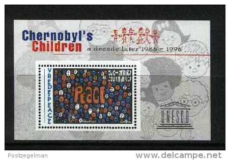 SOUTH AFRICA, 1997, Mint Never Hinged Block, Nr. 59, Chernobyl's Children, F3832 - Blocks & Kleinbögen