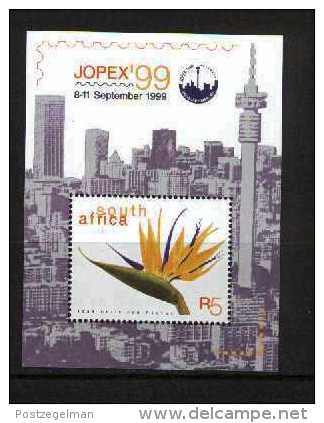SOUTH AFRICA, 1999, Mint Never Hinged Block, Nr. 79, Jopex Strelizia, F3820 - Blocks & Sheetlets