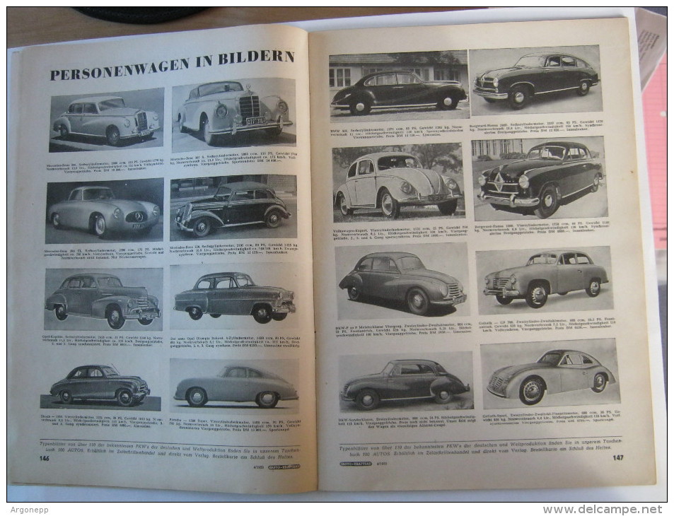 1953, Broschüre , Ca. 52 Seiten , Viele Abbildungen , Auch VW - Sonstige & Ohne Zuordnung