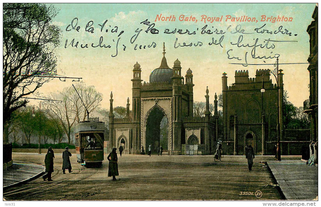 Royaume-Uni - Angleterre - Sussex - Brighton - North Gate - Royal Pavilion - Chemins De Fer - Tramways - Tramway - état - Brighton