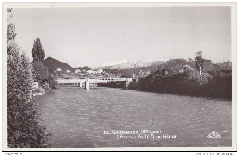 ANNEMASSE L'ARVE AU PONT D'ETREMBLIERES(dil214) - Annemasse