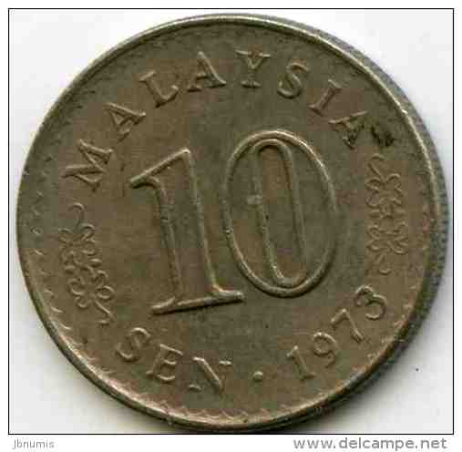 Malaysie Malaysia 10 Sen 1973 KM 3 - Malaysia