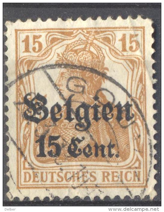 4Jj-914 N° OC15: GOUVY (BELGIEN) - OC1/25 Gouvernement Général