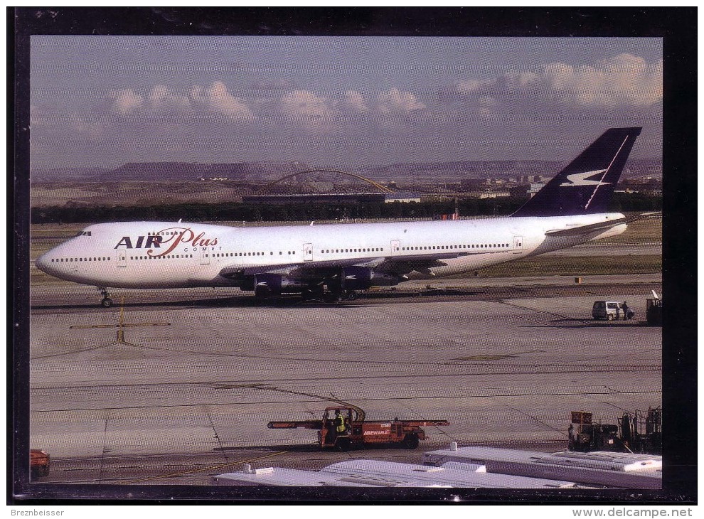 AK AIR PLUS COMET  - Boeing B747-200     Karte Nicht Gel. - 1946-....: Moderne