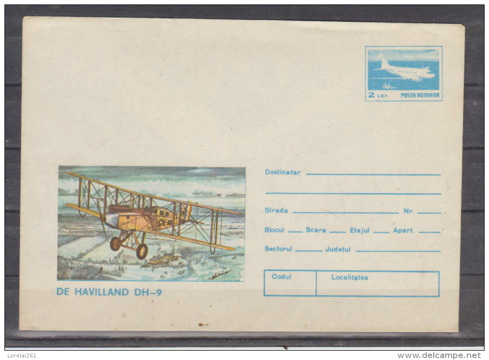 DE HAVILLAND DH - 9 - Lettres & Documents