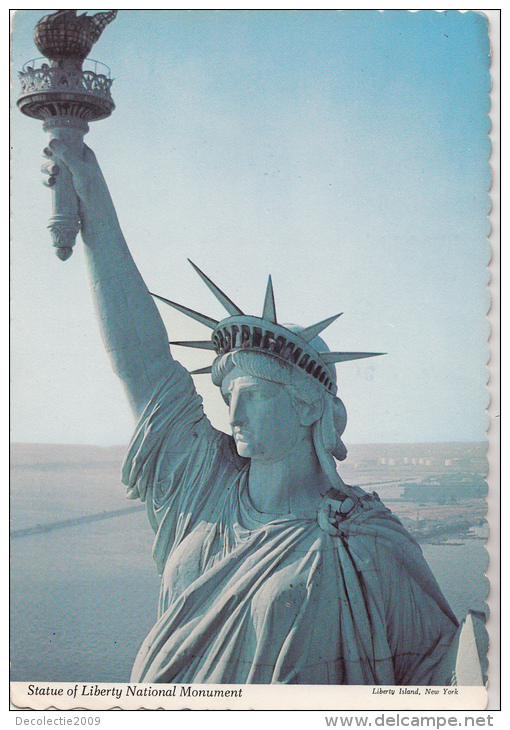 BF17823 Statue Of Liberty New York City  USA Front/back Image - Statue Of Liberty