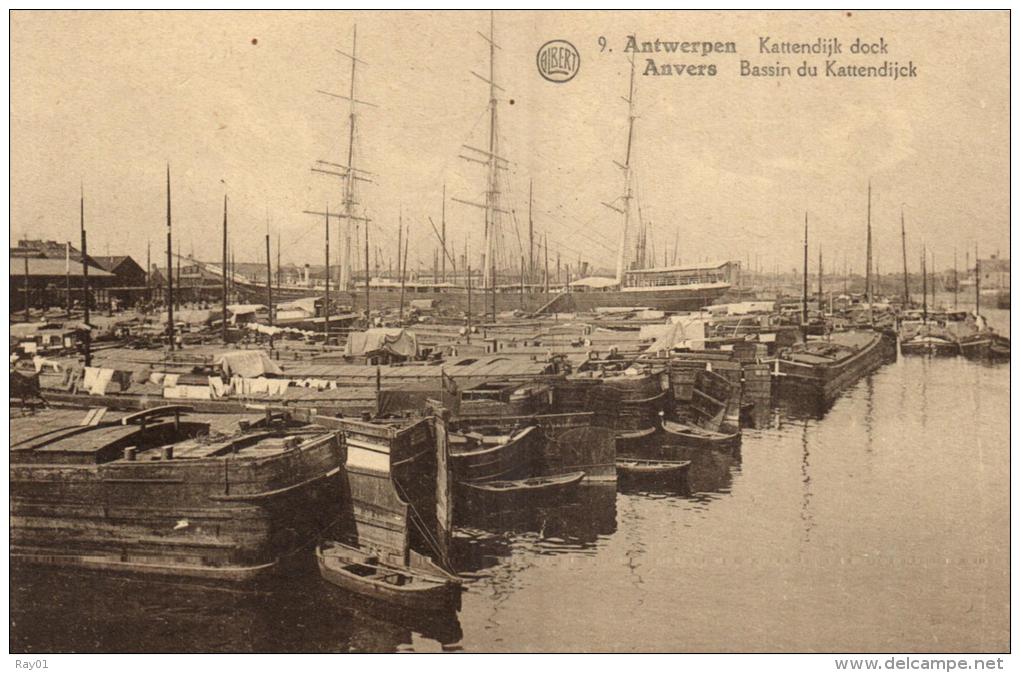 BELGIQUE - ANVERS - ANTWERPEN - Kattendijk Dock - Bassin Du Kattendijck. - Antwerpen