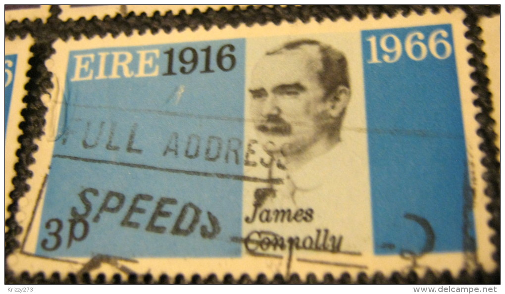 Ireland 1966 James Connolly 3p - Used - Gebruikt