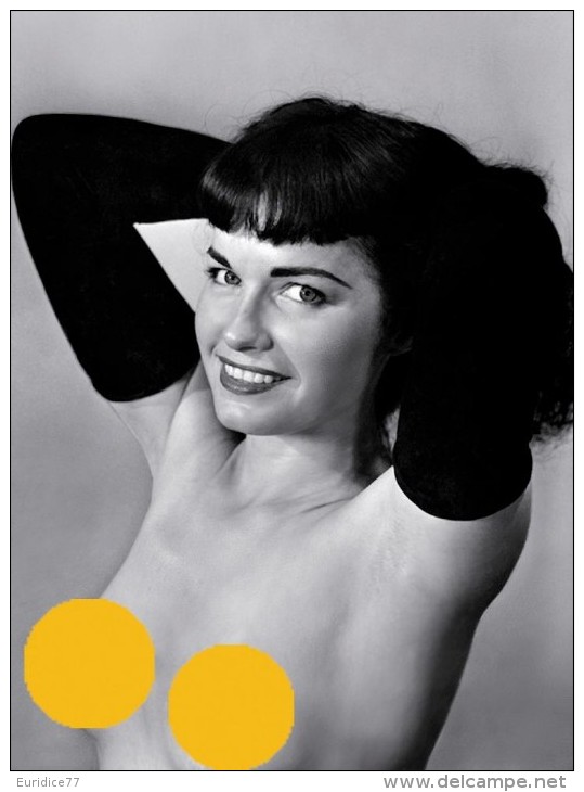 Pin Ups 50´s & 60´s Phothography GRAND FORMAT 20x27 Cm. - Bettie Page (Pin Up Queen)  Reproduction - Otros & Sin Clasificación