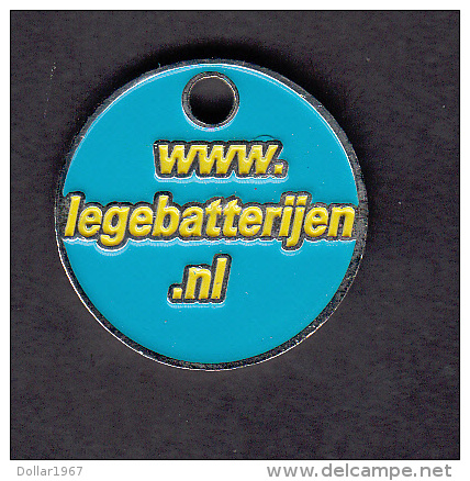 Shopping Carts / Winkelwagentjes / Jeton De Caddie - Jan Lege Batterijen - Jetons De Caddies