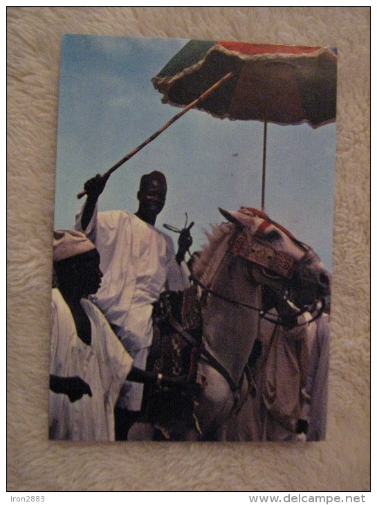 Africa - Cameroun - Mokolo - Un Chef Le Jour De La Fête Nationale - 1990 - Camerun