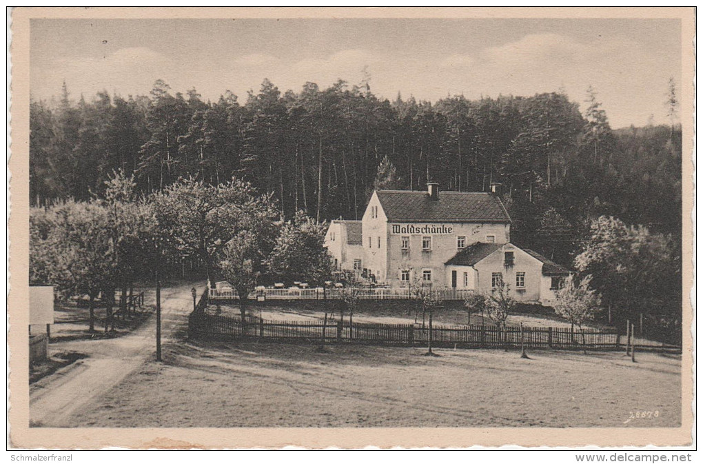 AK Gasthof Waldschänke Hartha Tharandter Wald Bei Mohorn Wilsdruff Tharandt Pohrsdorf Grumbach Grund Fördergersdorf - Hartha