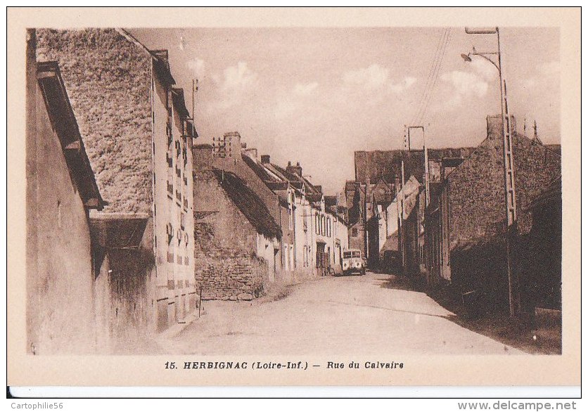 44 HERBIGNAC - 15 - Rue Du Calvaire - Herbignac