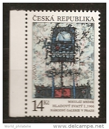 République Tchèque 1993 N° 5 ** Europe, Europa, Art Contemporain, Oeuvre, Mikulas Medek, Tableau - Neufs