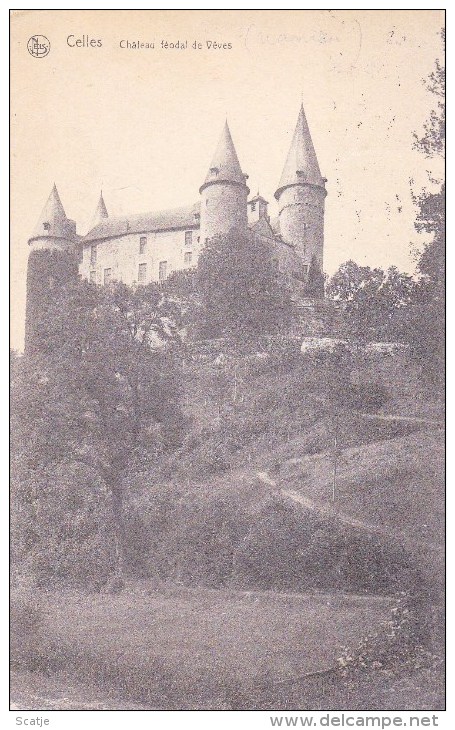 Celles    -   Château  Féodal De Vêves;  1926 - Celles