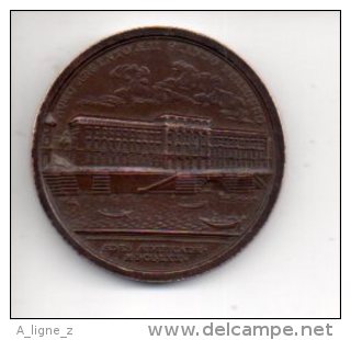 REF 1  : Médaille Métal Nouveau Magasin 10 Rue Du Quatre Septembre 1950 Paris Argentina - Professionnels / De Société