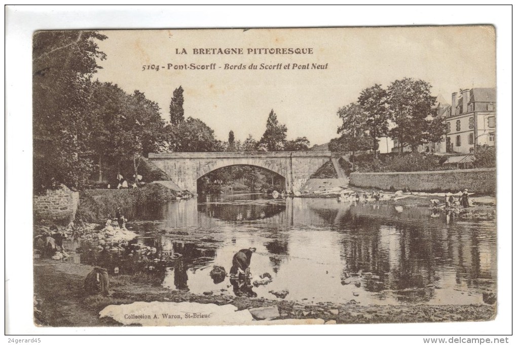 CPA PONT SCORFF (Morbihan) - Bords Du Scorff Et Pont Neuf - Pont Scorff