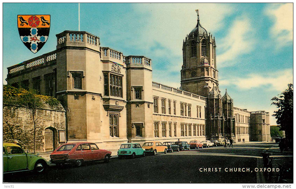 Royaume-Uni - Angleterre - Oxfordshire - Oxford - Christ Church - Voitures - Automobile - Bon état - Oxford