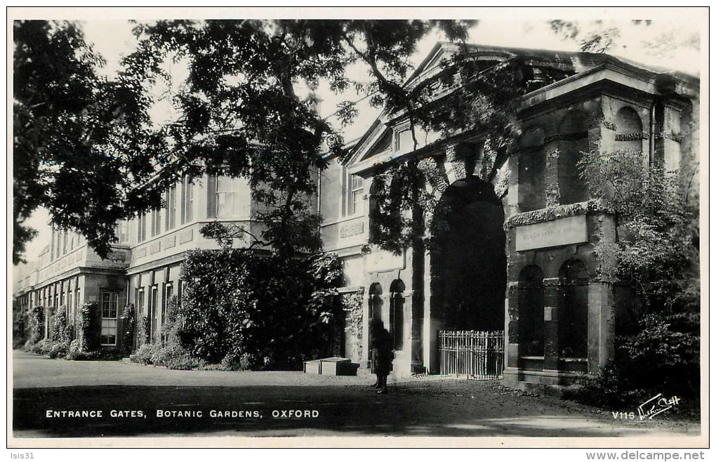 Royaume-Uni - Angleterre - Oxfordshire - Oxford - Entrance Gates , Botanic Gardens - état - Oxford