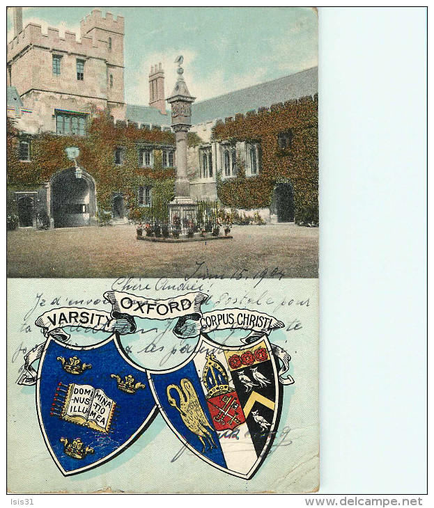 Royaume-Uni - Angleterre - Oxfordshire - Oxford - Varsity - Corpus Christi - état - Oxford