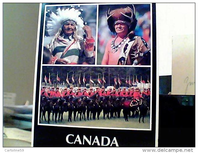 CANADA  INDIANI  INDIAN  NATIVI  VB1990 STAMP BALENA   EK6868 - Moderne Ansichtskarten