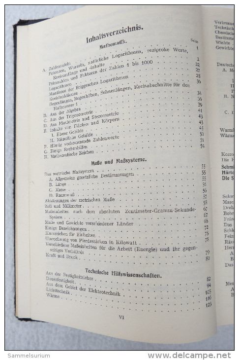 Klingelnberg "Technisches Hilfsbuch" Von 1942 - Técnico